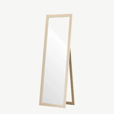 Valge peitsiga MDF-raamis peegel Sebring (55 × 170 cm) - 19999-130