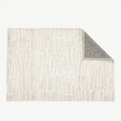 Beež ja valge Milos polüester-puuvillavaip 200×290 cm - 20004-112