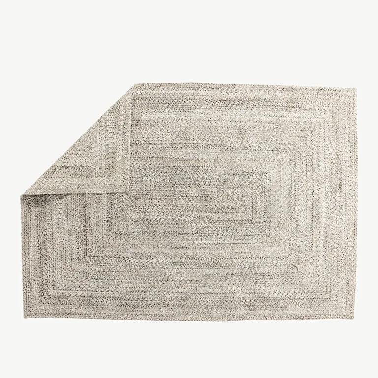 Beež-pruun punutud elutoa vaip Petra 230 × 160 cm (PET) - 20007-123