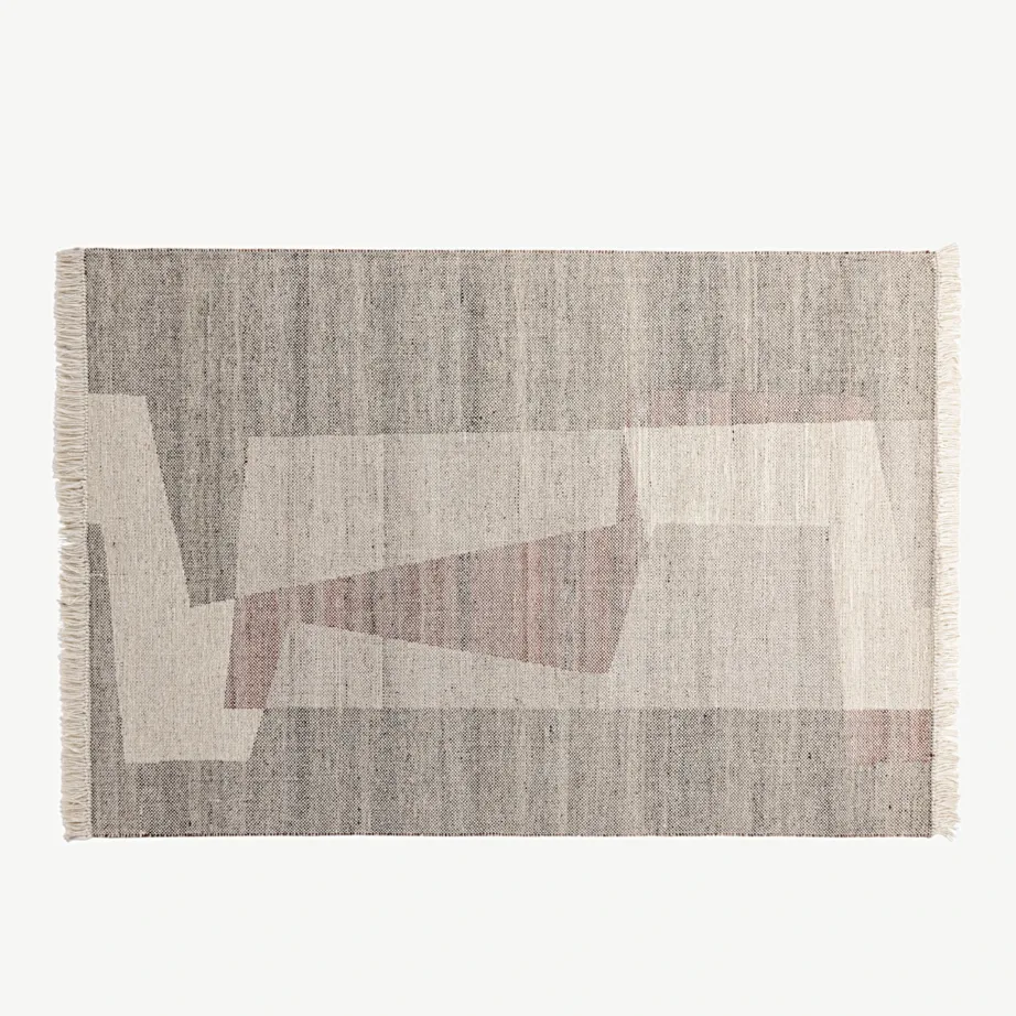 Abstraktse mustriga beež-hall villasegu elutoa vaip Rio, 230×160 cm, 20019-102 – 2