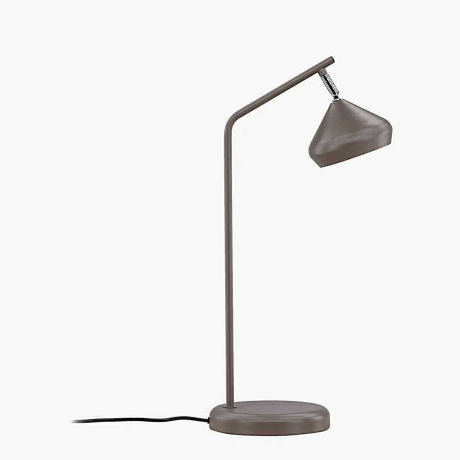 Terasest mokkatooni lauavalgusti Isaberg lülitiga, 52 cm, 20021-101 – 5