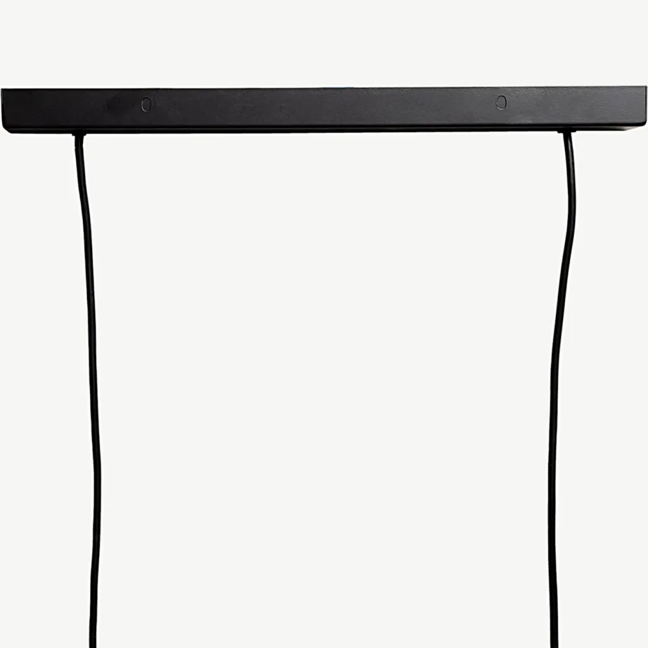 Kolmene mattmust ripplamp Stöten vasksed detailidega, reguleeritav kõrgus, 20023-100 – 2