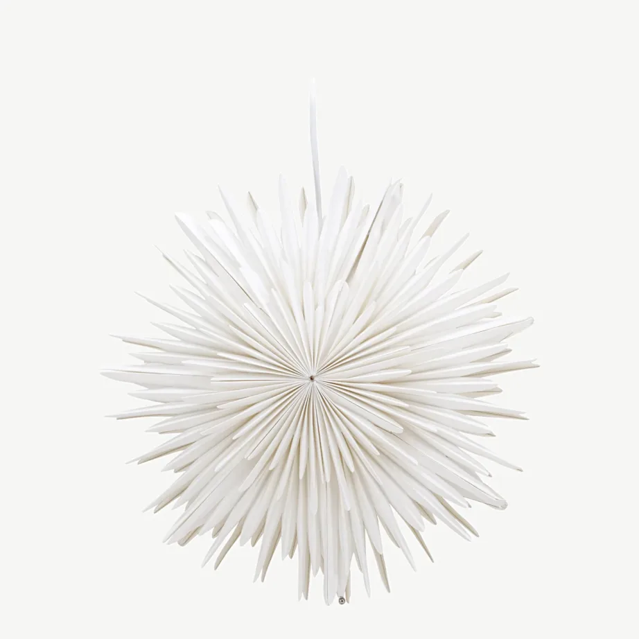 Valge tähekujuline paberist rippvalgusti Sälen, 35 cm, 20030-101 – 3