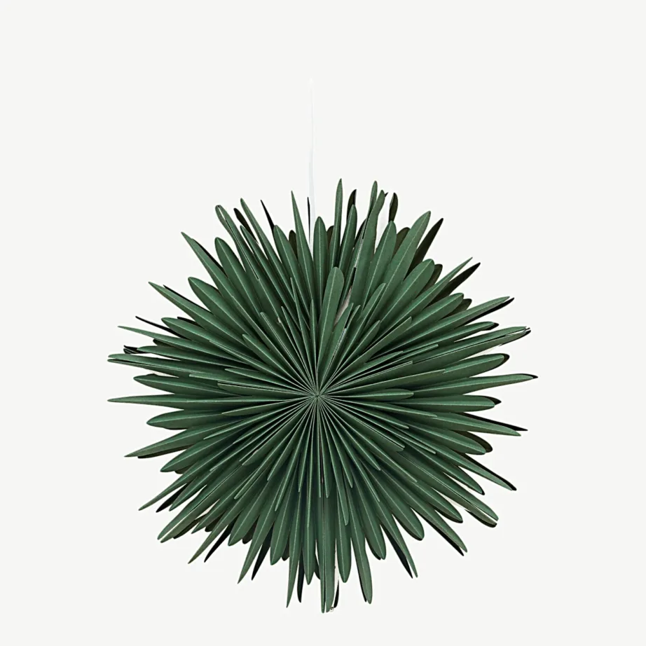 Roheline pabertähekujuline ripplamp Sälen, 46 cm, 20031-104 – 3