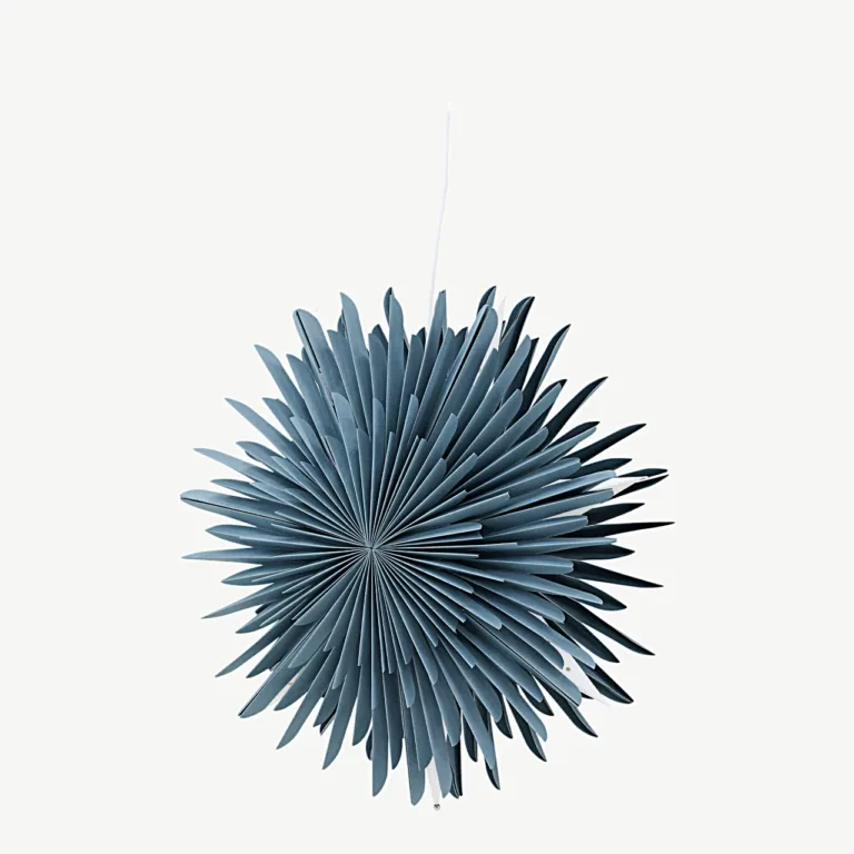 Sälen rippvalgusti, sinakashall pabertäht (ø46 cm) - 20031-166