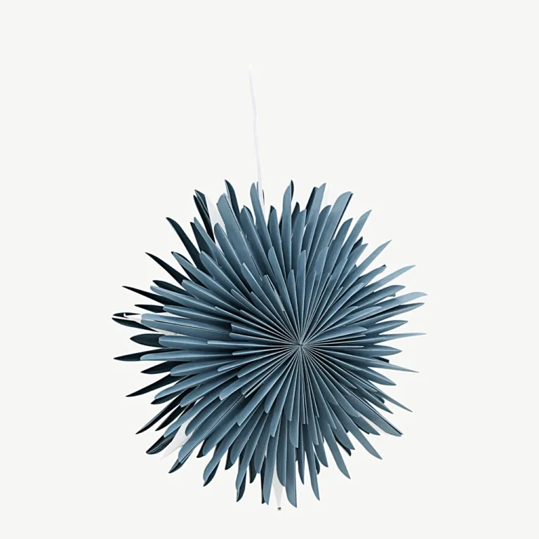 Sälen rippvalgusti, sinakashall pabertäht (ø46 cm) - 20031-166