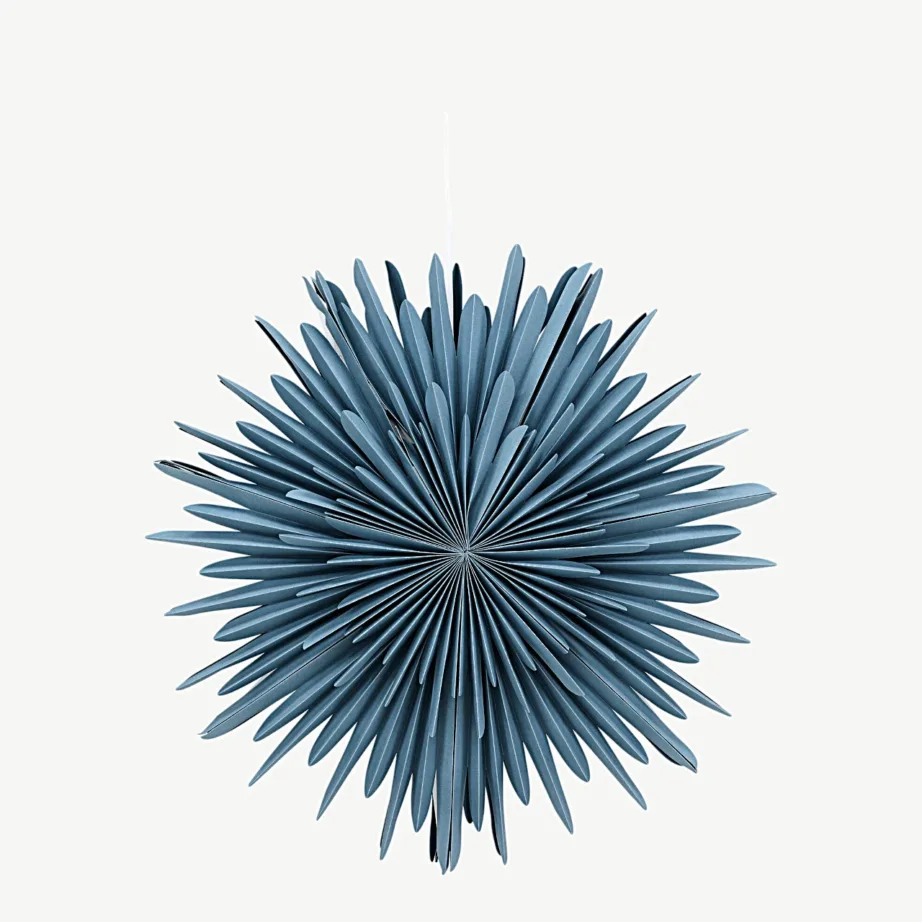 Sälen rippvalgusti, sinakashall pabertäht (ø60 cm), 20032-166 – 3