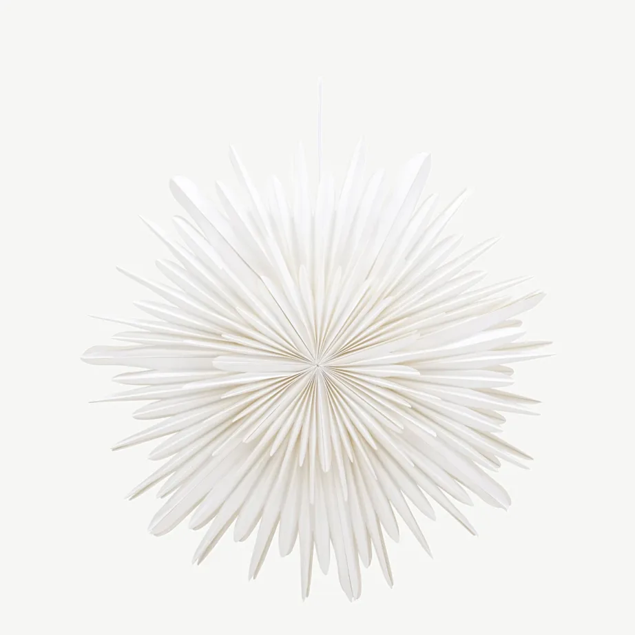Säleni valge tähekujuline paberist laelamp, ø 80 cm, 20033-101 – 3