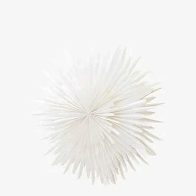 Säleni valge tähekujuline paberist laelamp, ø 80 cm - 20033-101
