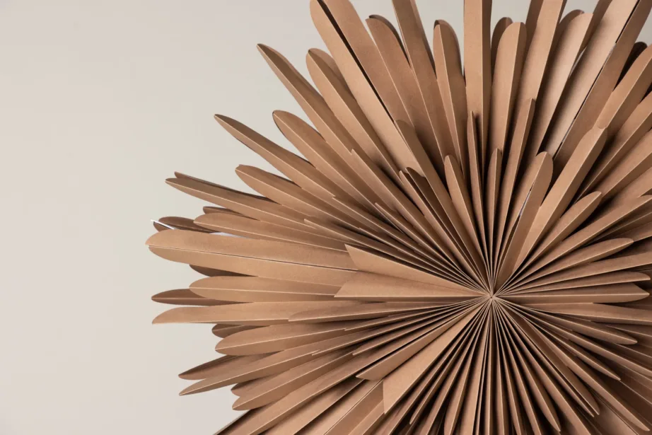 Pruuni pabertähekujuline ripplamp Sälen, ø 80 cm, 20033-103 – 6