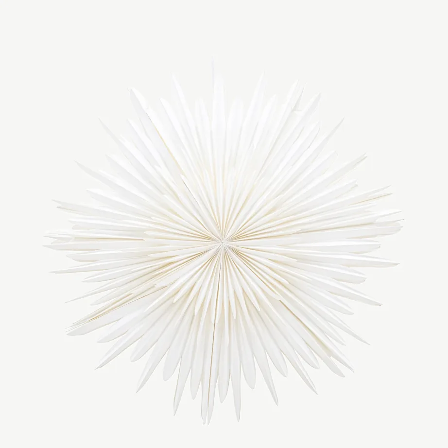 Valge paberist jõulutähe rippvalgusti Sälen (⌀100 cm), 20034-101 – 3