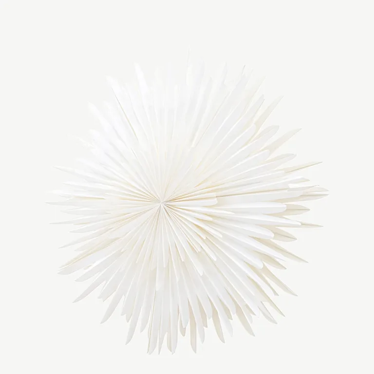 Valge paberist jõulutähe rippvalgusti Sälen (⌀100 cm) - 20034-101