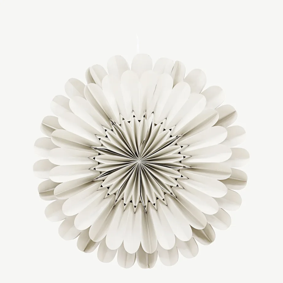 Beežist paberist tähekujuline laelamp Järvsön, ø60 cm, 20048-102 – 3