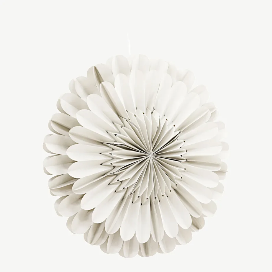 Beežist paberist tähekujuline laelamp Järvsön, ø60 cm, 20048-102 – 4