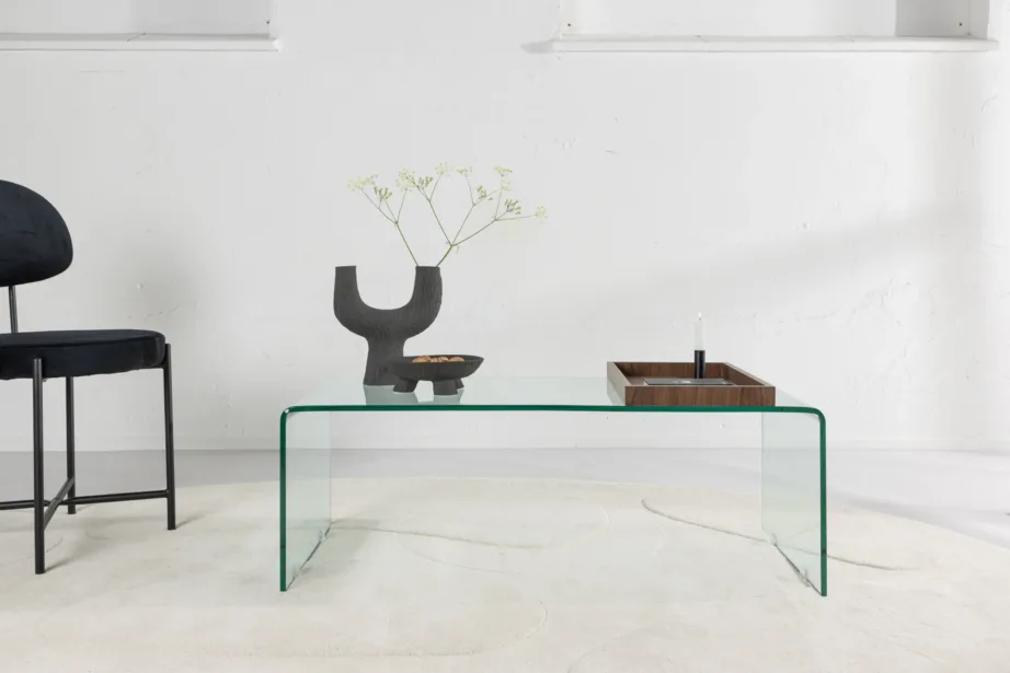 Klaasist diivanilaud pähkliviimistlusega kandikuga Telemark, 20061-111 – 8