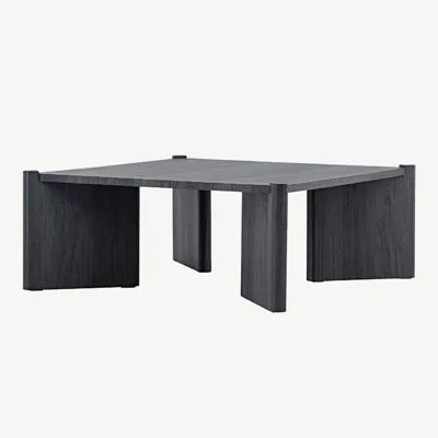 Rogalandi must MDF-diivanilaud (100 × 40 cm, Skandinaavia stiil) - 20062-123