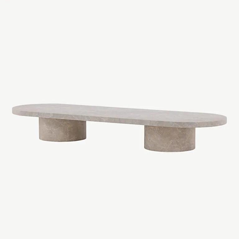 Narviku beež MDF-diivanilaud, 190 × 60 cm - 20067-102