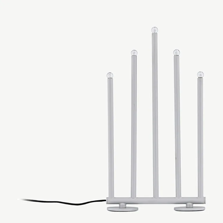 Dimmertav hõbedane advendilauavalgusti Björnfjället, matt teras, 40 cm - 20068-331
