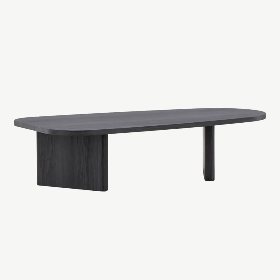 Musta MDF-plaadiga diivanilaud Grönvik 130 × 65 cm, 20070-100 – 3