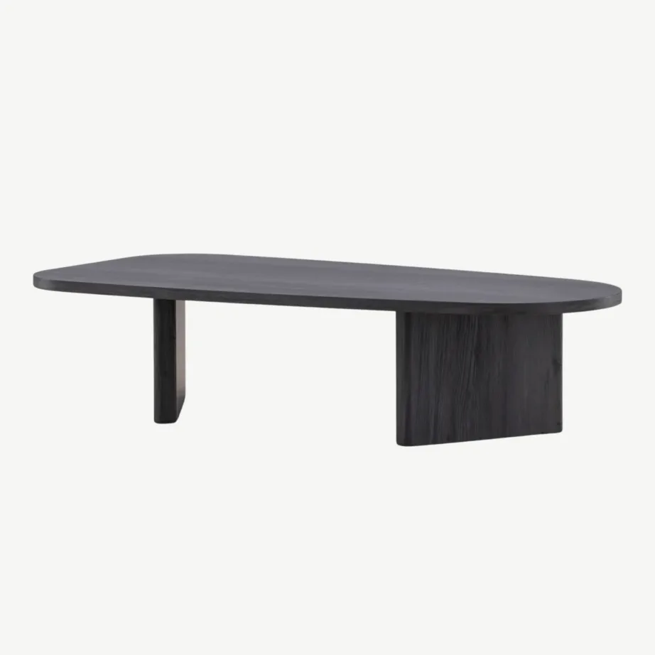 Musta MDF-plaadiga diivanilaud Grönvik 130 × 65 cm, 20070-100 – 5