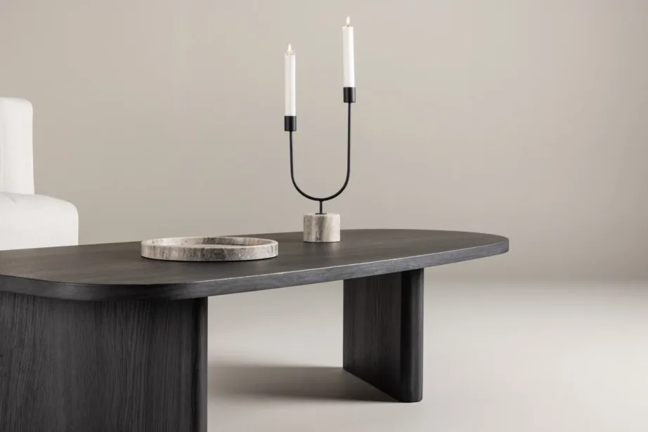 Musta MDF-plaadiga diivanilaud Grönvik 130 × 65 cm, 20070-100 – 9