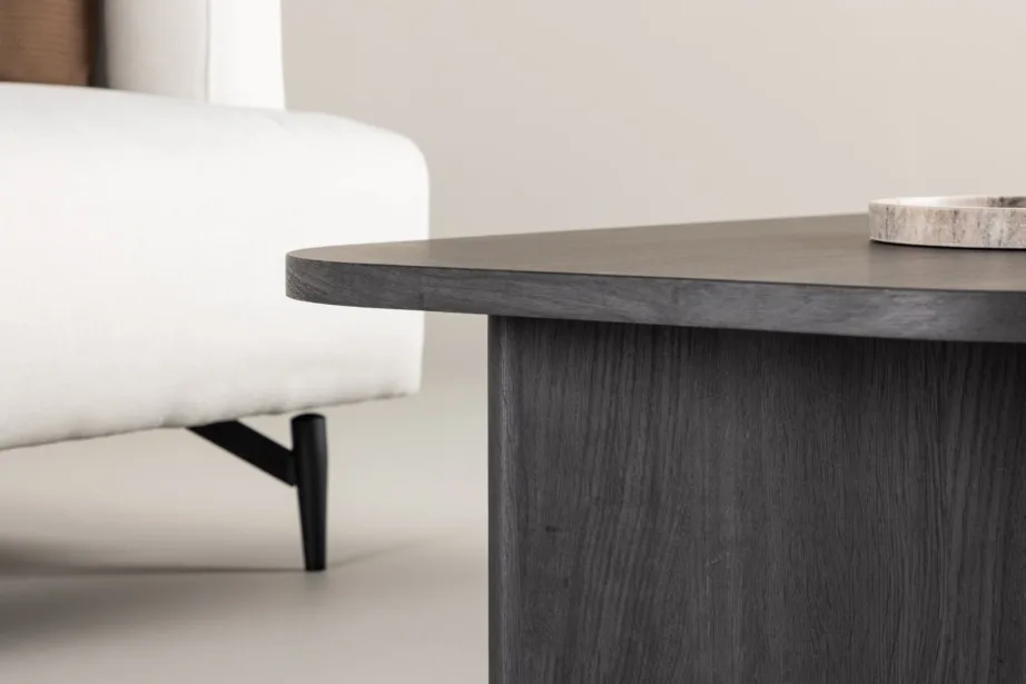 Musta MDF-plaadiga diivanilaud Grönvik 130 × 65 cm, 20070-100 – 11