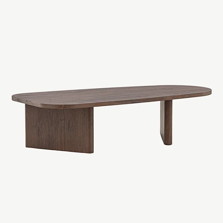 Mokka toonis MDF-st diivanilaud Grönvik, 130 × 65 cm - 20070-101