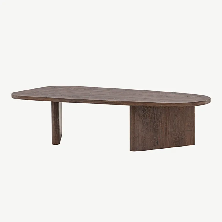Mokka toonis MDF-st diivanilaud Grönvik, 130 × 65 cm - 20070-101