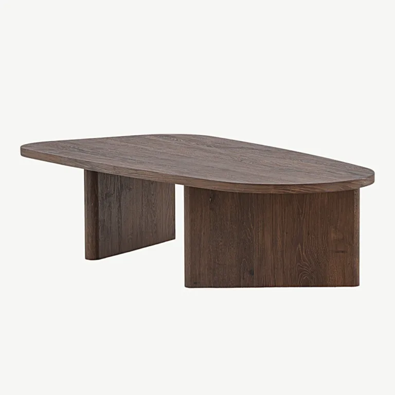 Mokka toonis MDF-st diivanilaud Grönvik, 130 × 65 cm - 20070-101