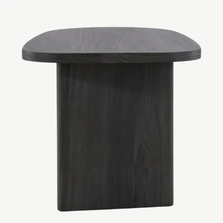 Grönvik must MDF abilaud, läikiva viimistlusega (70 × 45 cm) - 20071-100