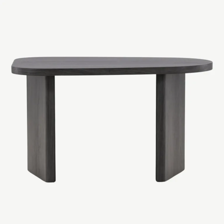 Grönvik must MDF abilaud, läikiva viimistlusega (70 × 45 cm) - 20071-100