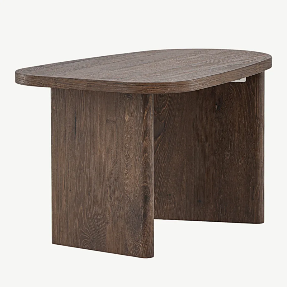 Skandinaavia stiilis mokkavärvi MDF-ist diivanilaud Grönvik 45 × 70 cm, 20071-101 – 3