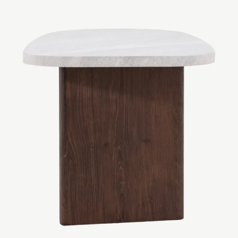 Helehall betooniviimistlusega abilauake Grönvik (mokkatoon, MDF, 70 × 45 cm) - 20071-490