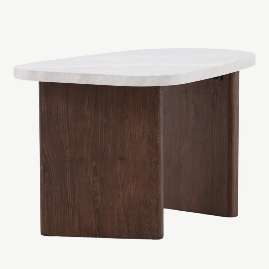 Helehall betooniviimistlusega abilauake Grönvik (mokkatoon, MDF, 70 × 45 cm), 20071-490 – 3