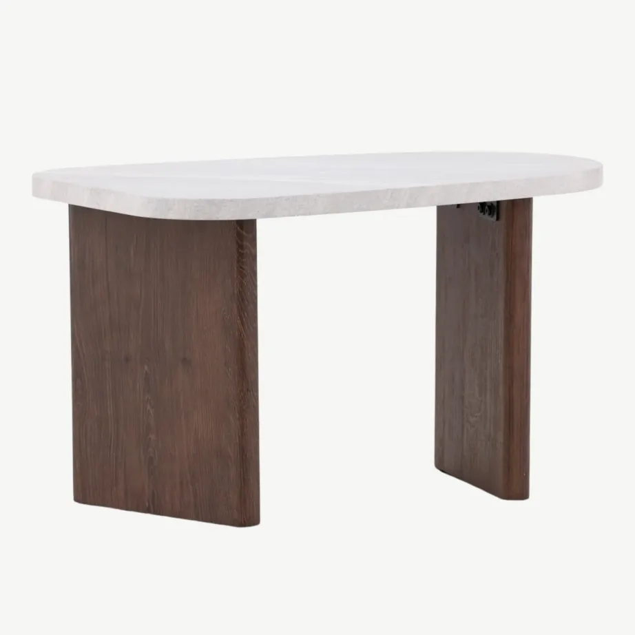 Helehall betooniviimistlusega abilauake Grönvik (mokkatoon, MDF, 70 × 45 cm), 20071-490