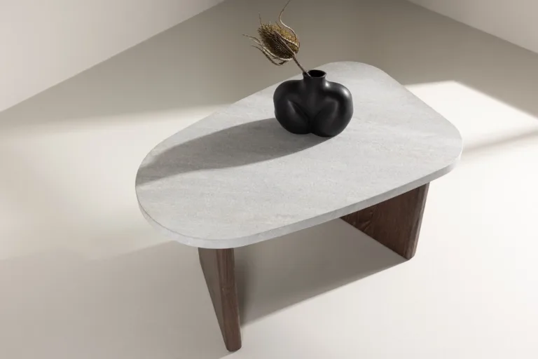 Helehall betooniviimistlusega abilauake Grönvik (mokkatoon, MDF, 70 × 45 cm) - 20071-490