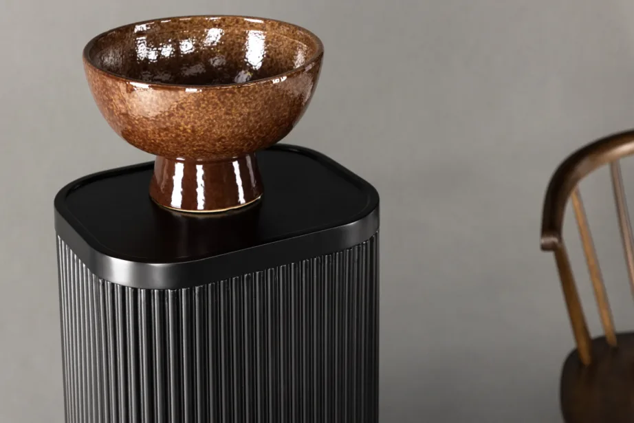 Lenoxi must MDF abilauake, minimalistlik disain, 24 × 30 × 100 cm, 20074-100 – 10