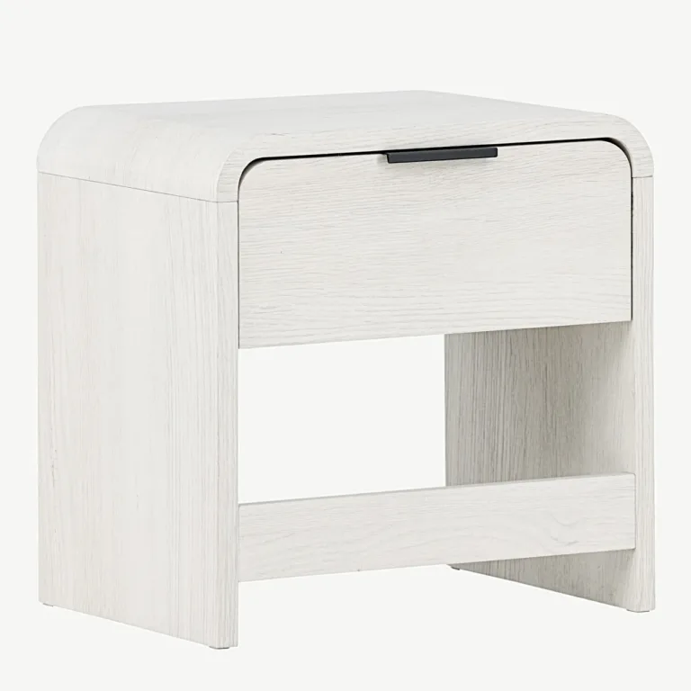 Valge peitsiga MDF abilauake Lyngdal, sahtliga, 30×40×40 cm - 20075-107