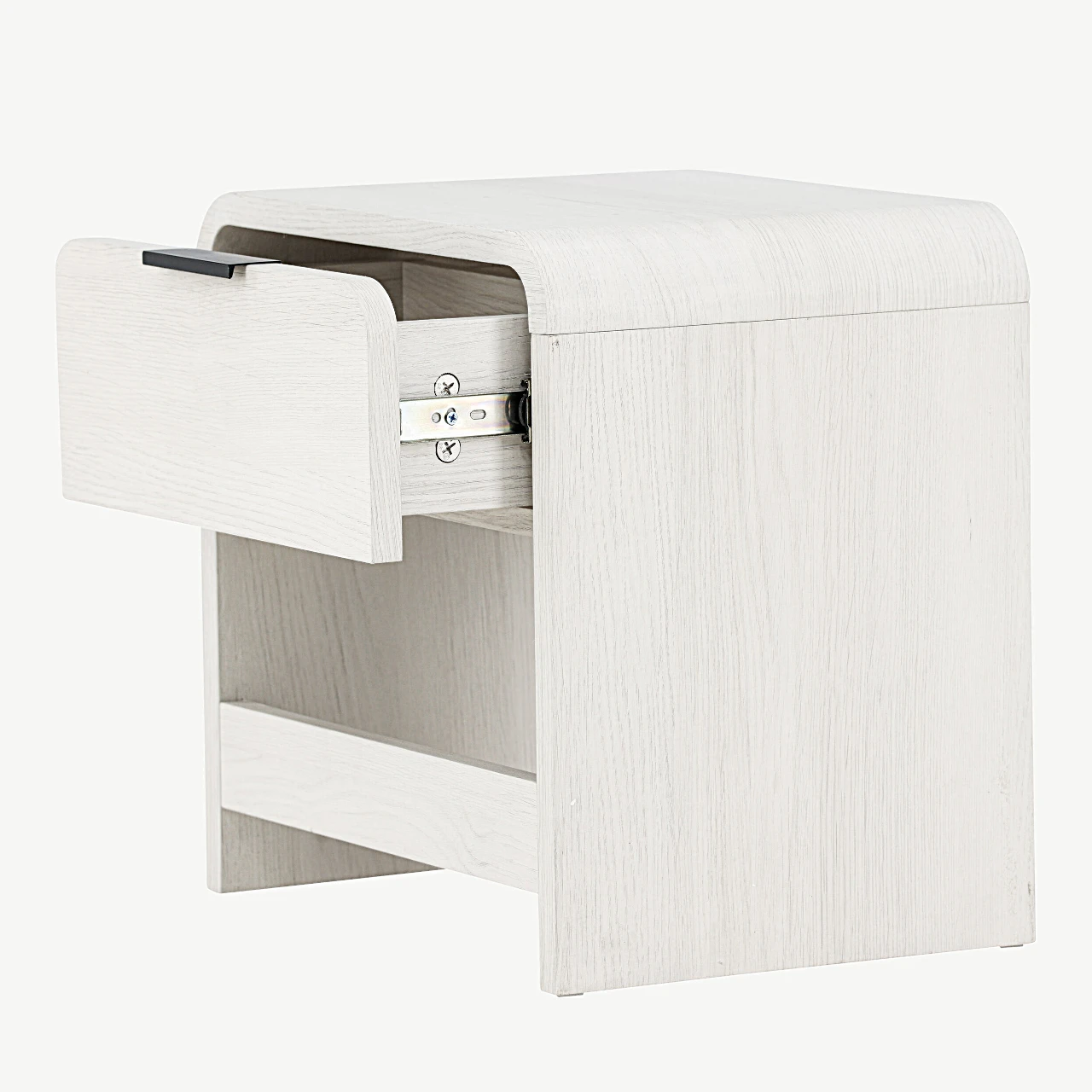 Valge peitsiga MDF abilauake Lyngdal, sahtliga, 30×40×40 cm - 20075-107