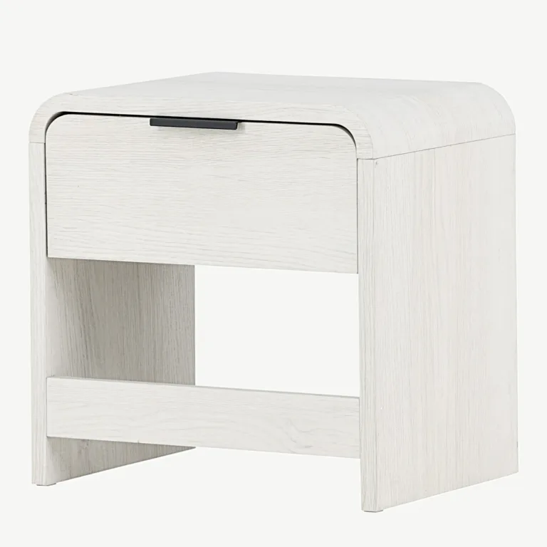 Valge peitsiga MDF abilauake Lyngdal, sahtliga, 30×40×40 cm - 20075-107