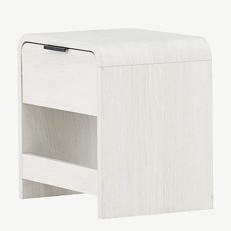 Valge peitsiga MDF abilauake Lyngdal, sahtliga, 30×40×40 cm - 20075-107