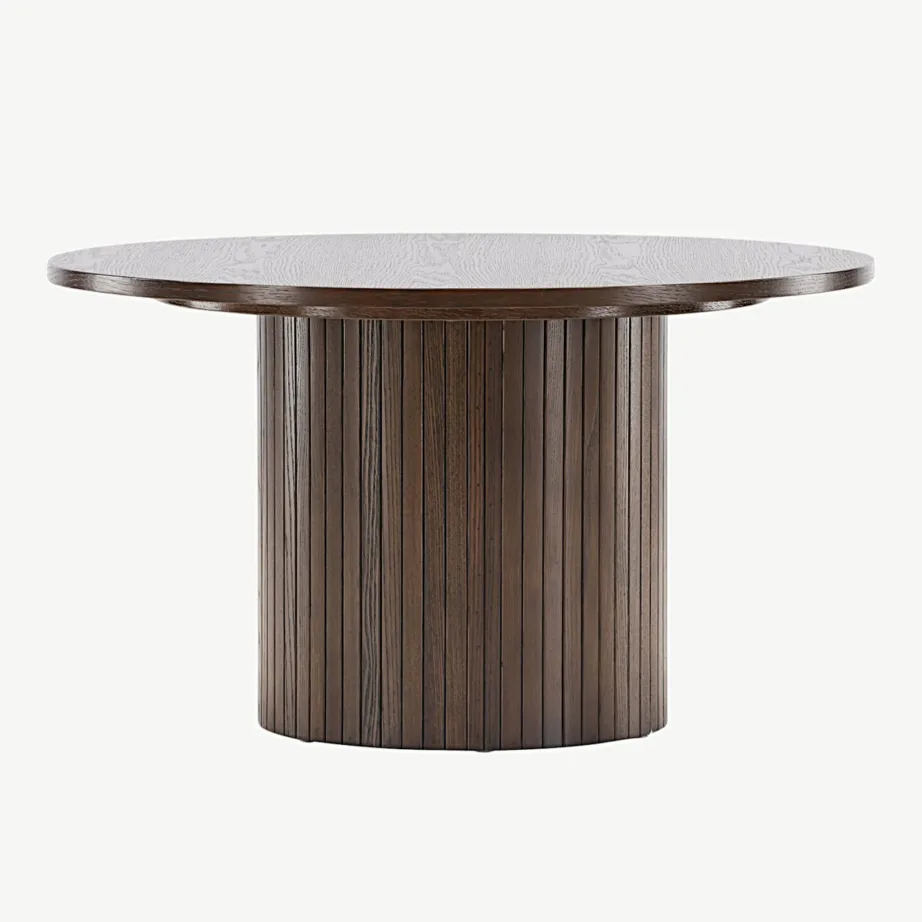 Bianca ümmargune diivanilaud, mokkatoon, ø80 cm (MDF), 20083-125 – 7