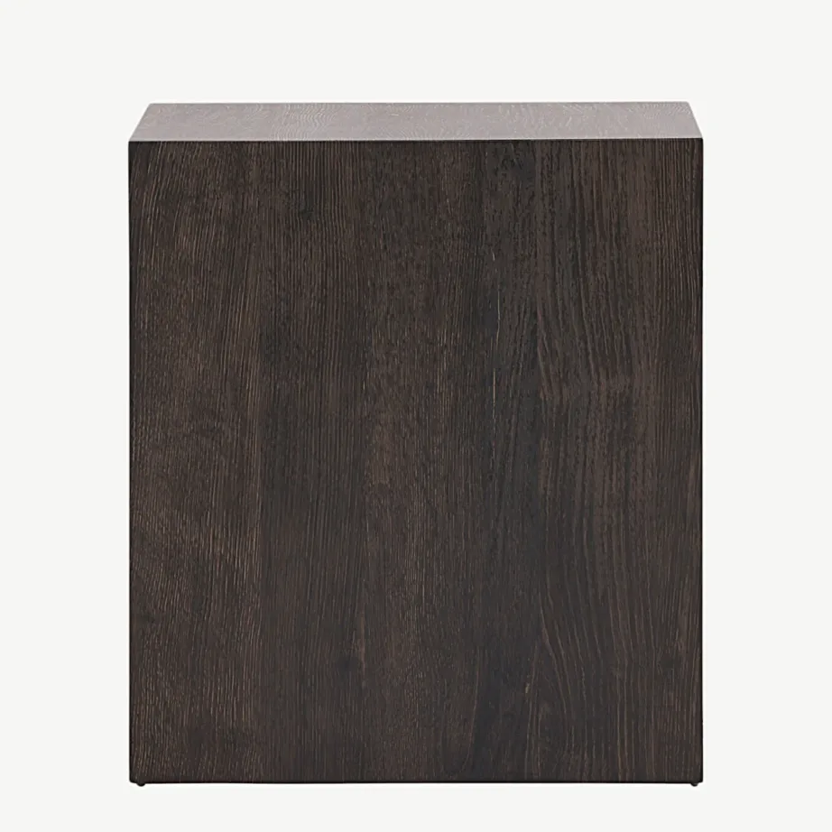 Mokka toonis MDF-ist diivanilaud York (40 × 40 × 45 cm), 20084-125 – 2