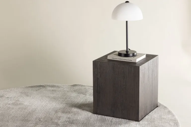 Mokka toonis MDF-ist diivanilaud York (40 × 40 × 45 cm) - 20084-125