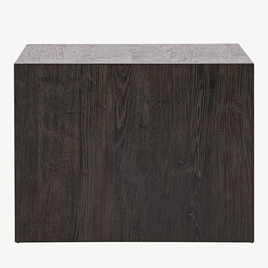 Mokka toonis MDF-ist diivanilaud York (kuubik, 80 × 60 cm), 20085-125 – 2