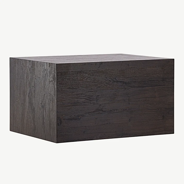 Mokka toonis MDF-ist diivanilaud York (kuubik, 80 × 60 cm) - 20085-125