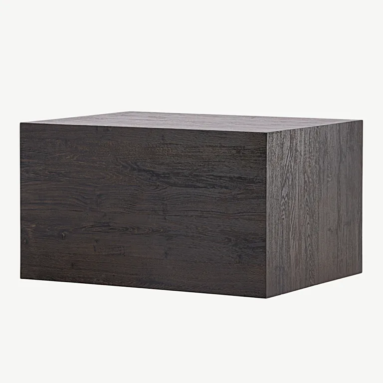 Mokka toonis MDF-ist diivanilaud York (kuubik, 80 × 60 cm) - 20085-125