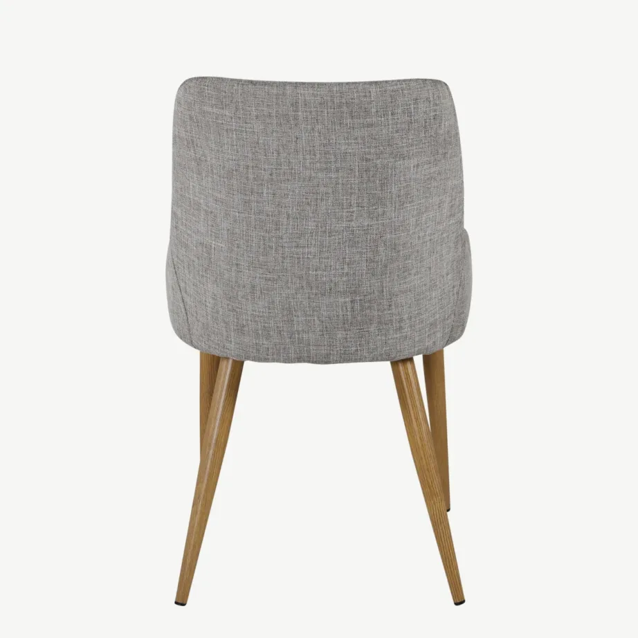 Helehall polsterdatud söögitool Plaza tamme tooni jalgadega, 27700-440 – 5