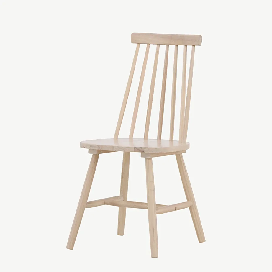 Valgeks peitsitud kummipuidust söögitool Lönneberga, 29260-300 – 5