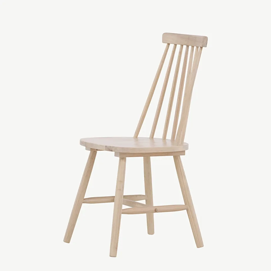 Valgeks peitsitud kummipuidust söögitool Lönneberga, 29260-300 – 6